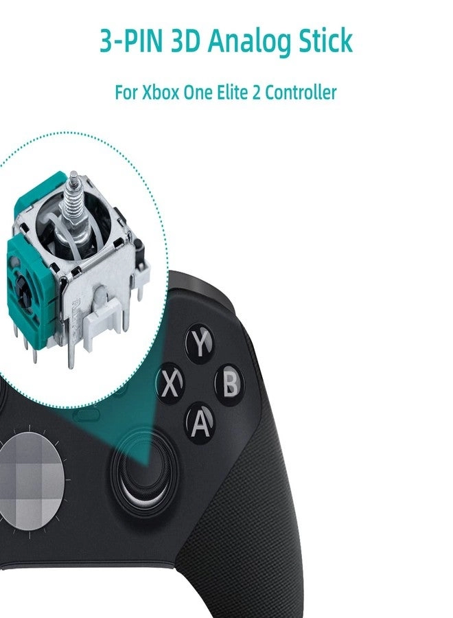 3D Analog Joystick Thumb Sticks - 2 Pack Xbox One Elite 2