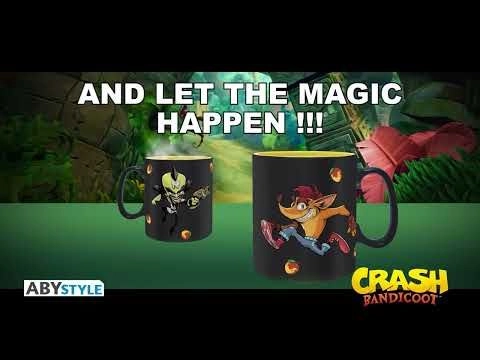 CRASH BANDICOOT Mug - Heat Change Nitro box - 460 ml