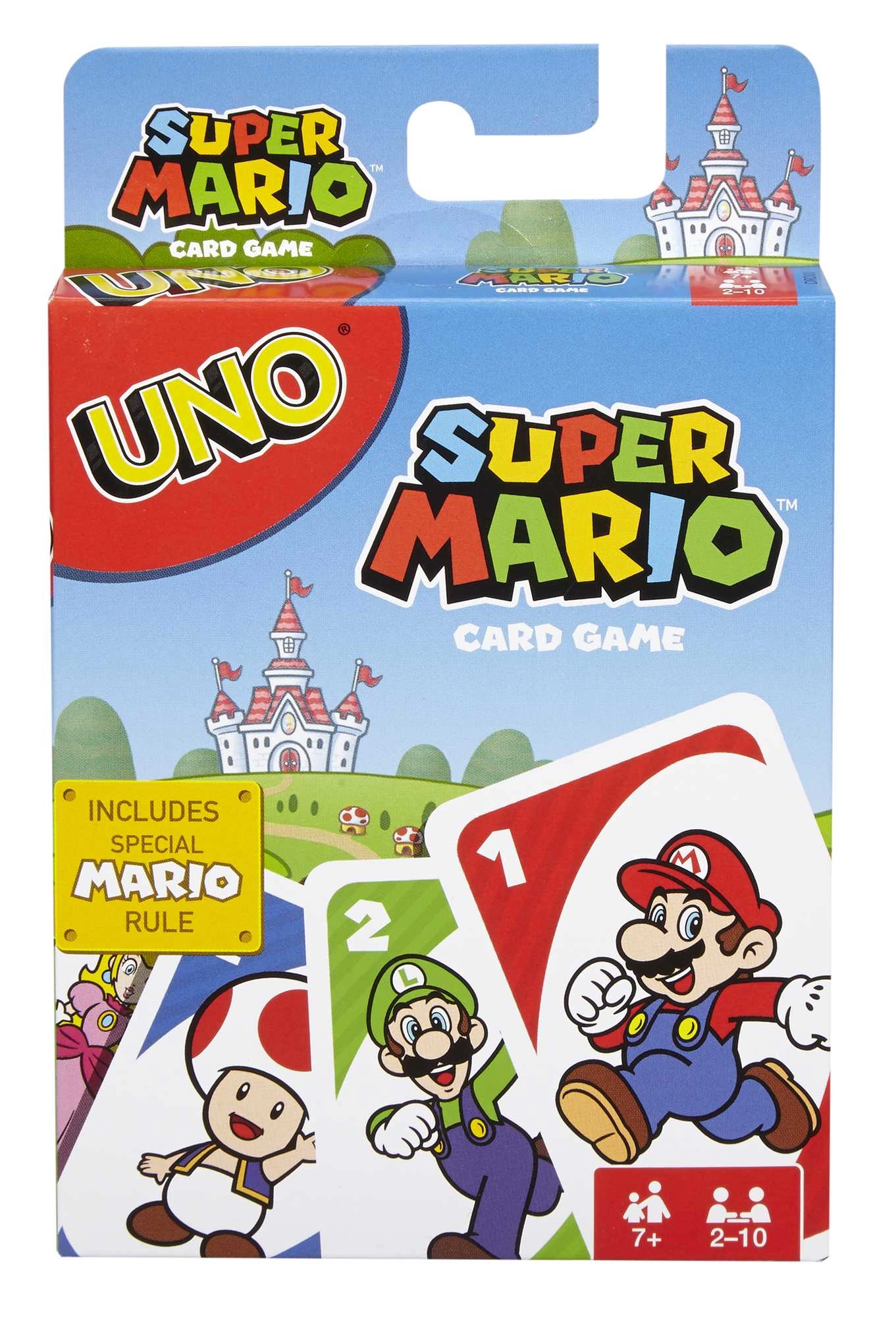 Mattel UNO Minecraft + UNO Super Mario + UNO Teenage Mutant Ninja Turtles