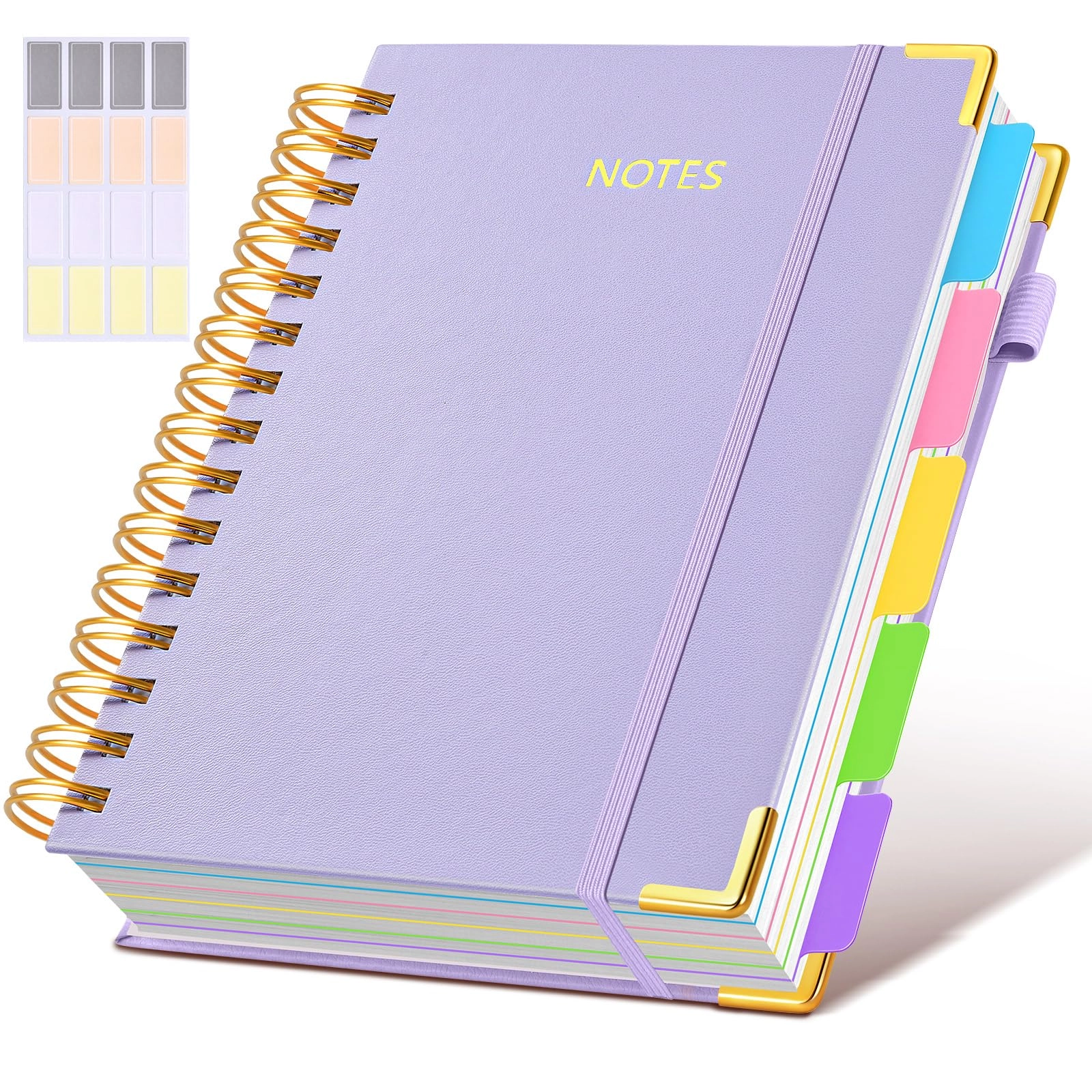 Hardcover Spiral Notebook A5 Spiral - Lined 300 Pages