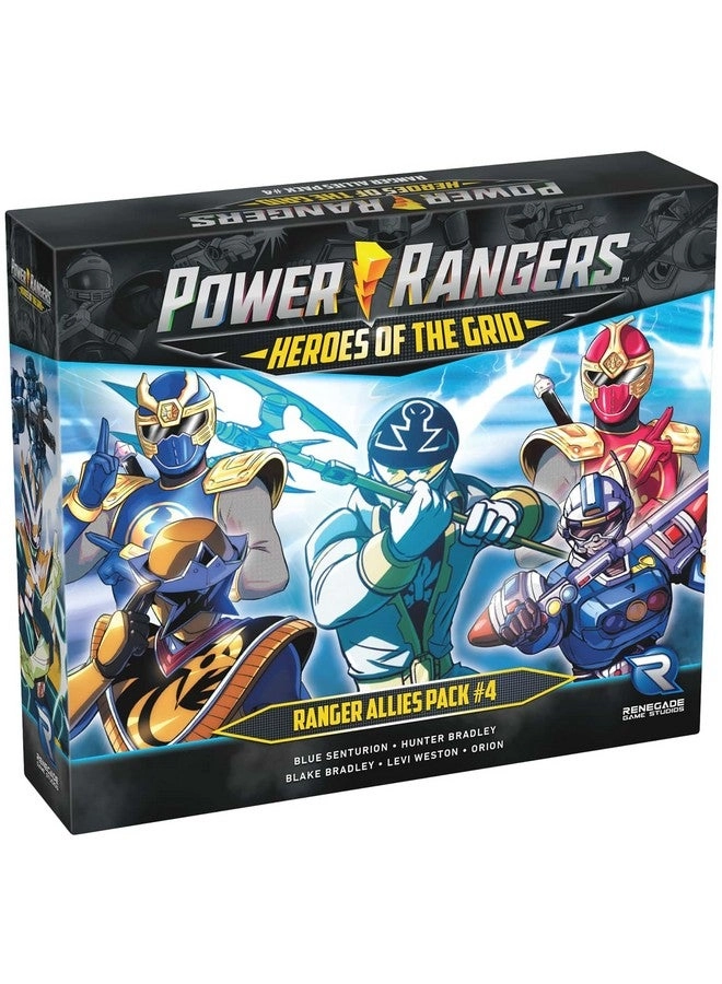 Renegade Game Studios Power Rangers: Heroes of The Grid: Allies Pack #4 - Roleplaying Miniatures Game