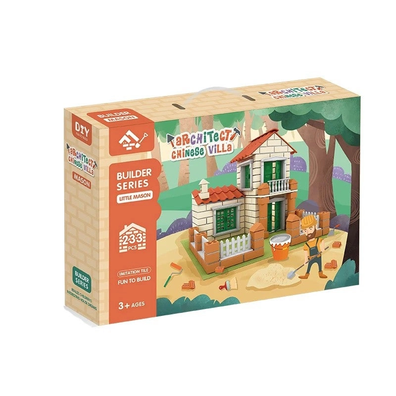 Bluejw Chinese Villa - Cement Reusable