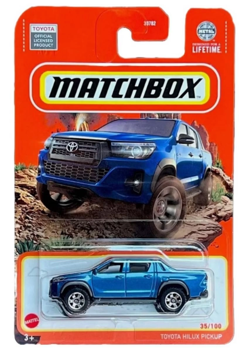 Matchbox Toyota Hilux Pickup - 1:64 6 pcs