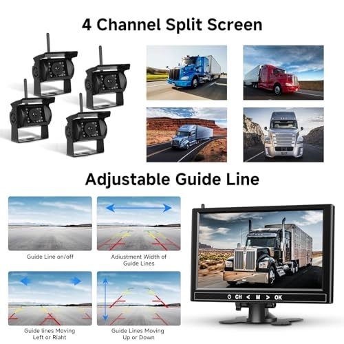 Reversing Camera Kit - Night vision Wireless 1080P