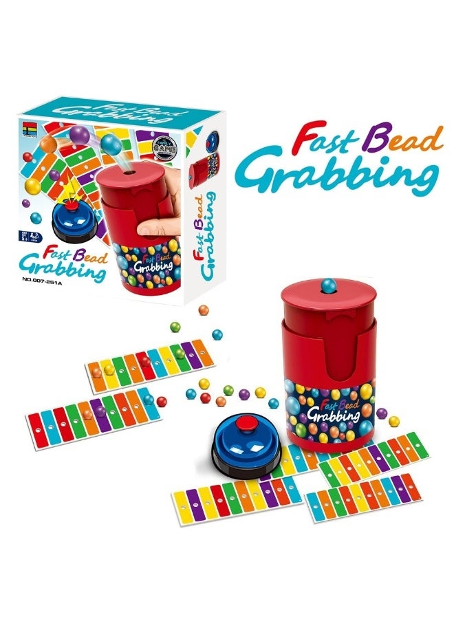 SKT Shiketro Fast Bead Grabbing Color Matching Board Game - 90 pieces