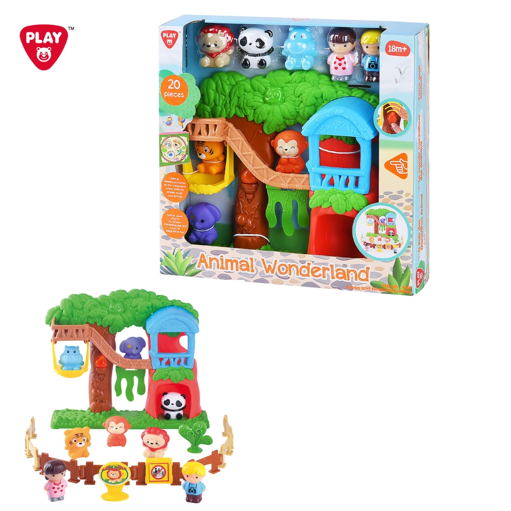 Animal Wonderland - Suitable for 18 months & above 20pcs