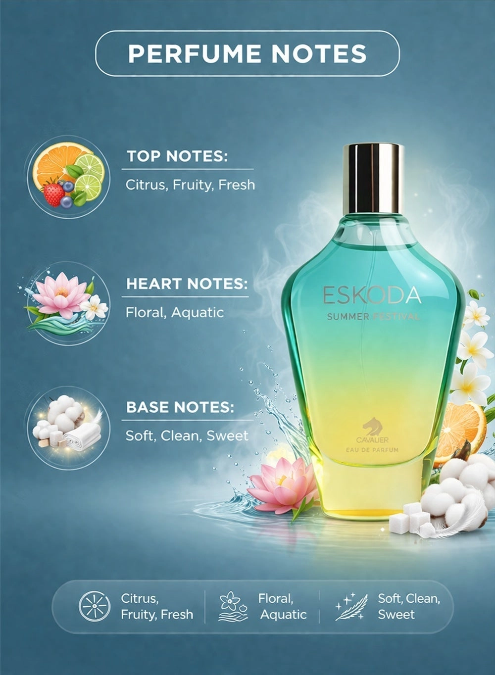 Eskoda Santorini Eau de Parfum 100 ml