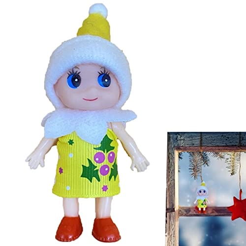 Baby Elf Dolls - Small Movable Head Hands Feet Standable