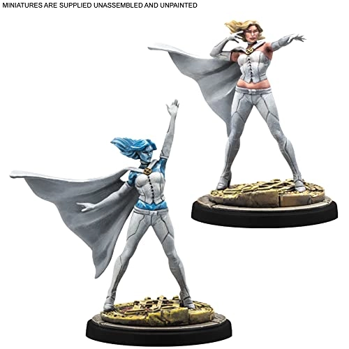 Marvel: Crisis Protocol: Emma Frost and Psylocke Character Pack - Tabletop Superhero Game
