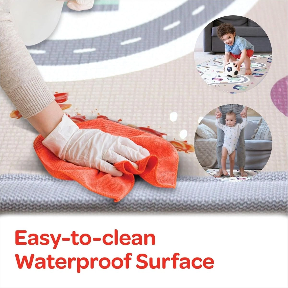 My First Foldable Play/Crawl Floor Mat - 6 months