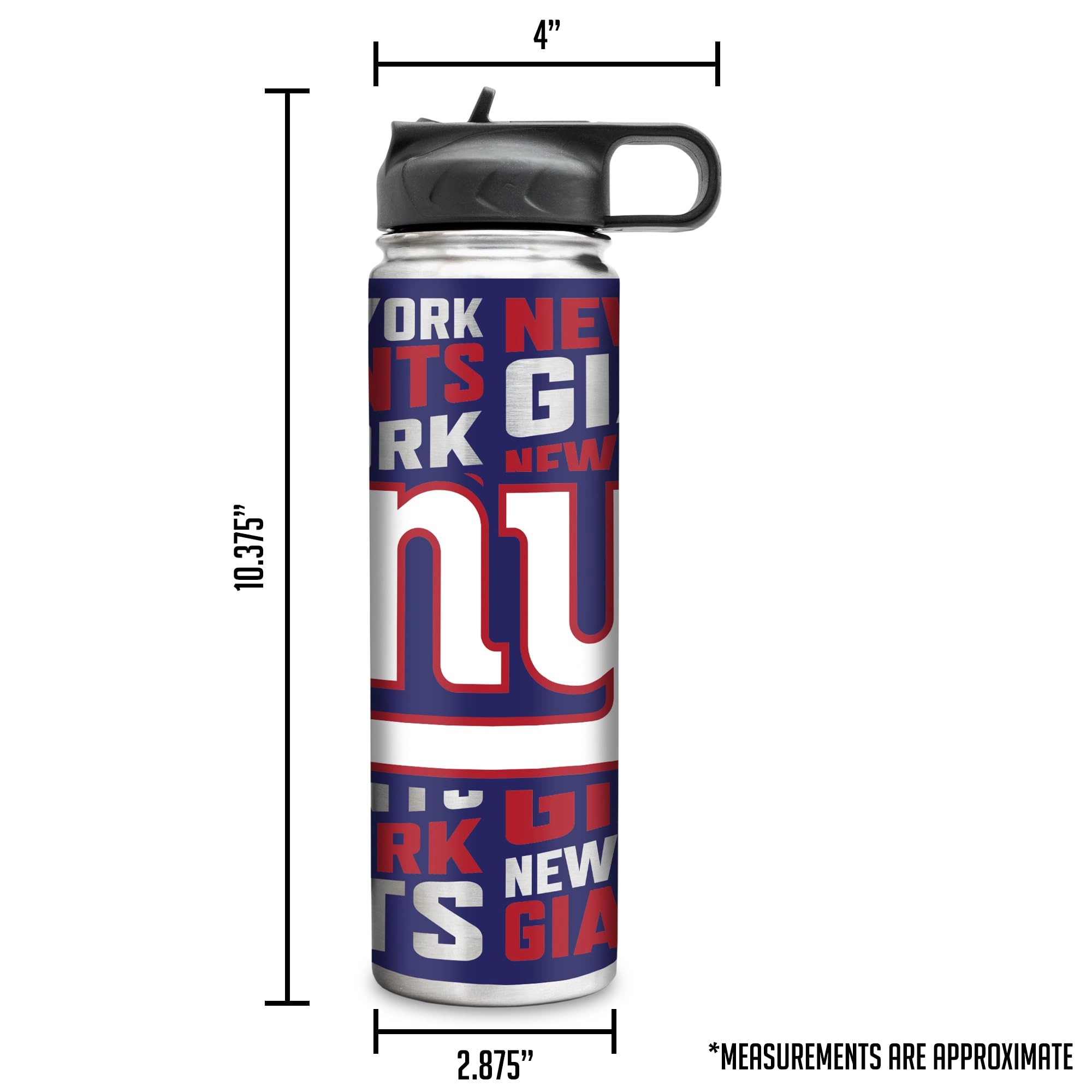 Stainless Steel NFL Football Tumbler - 650ml