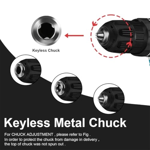 Cordless Drill - 1.5 Amp Hours 12 Volts