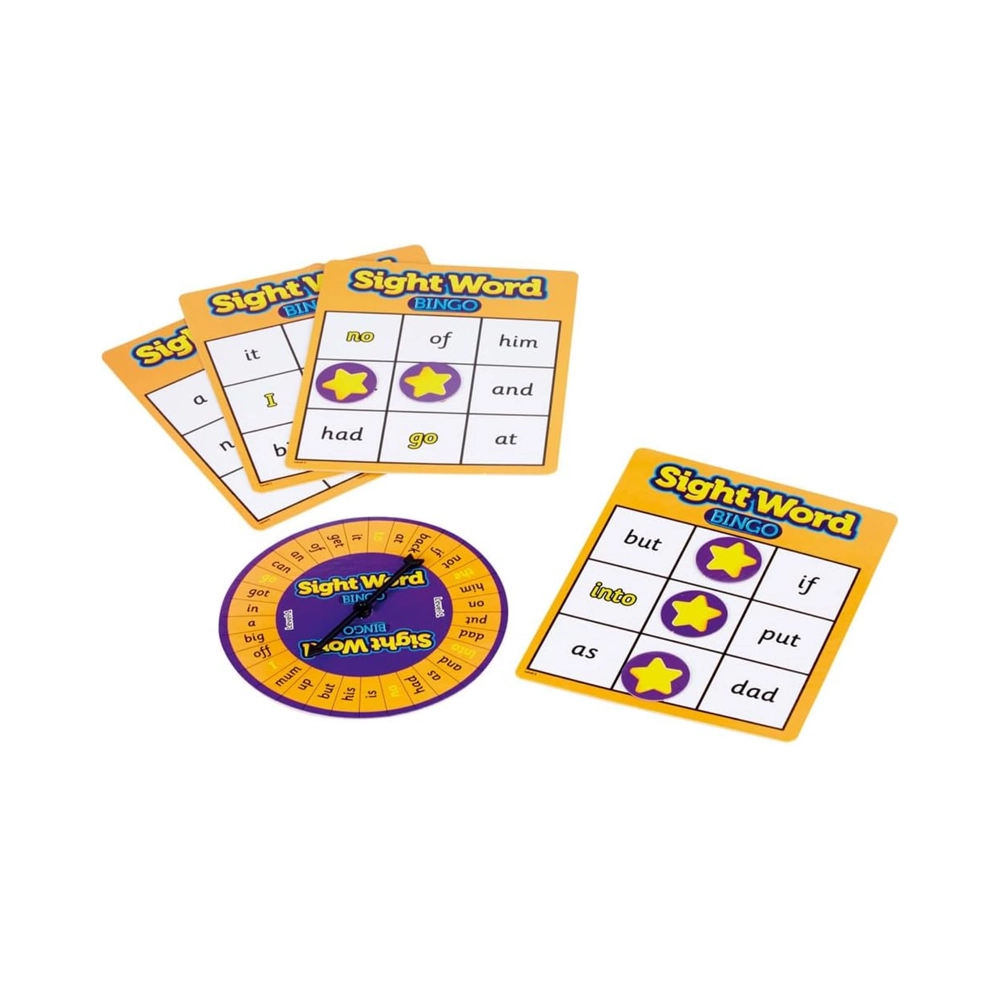 Sight Word Bingo - Suitable for 5 years and above