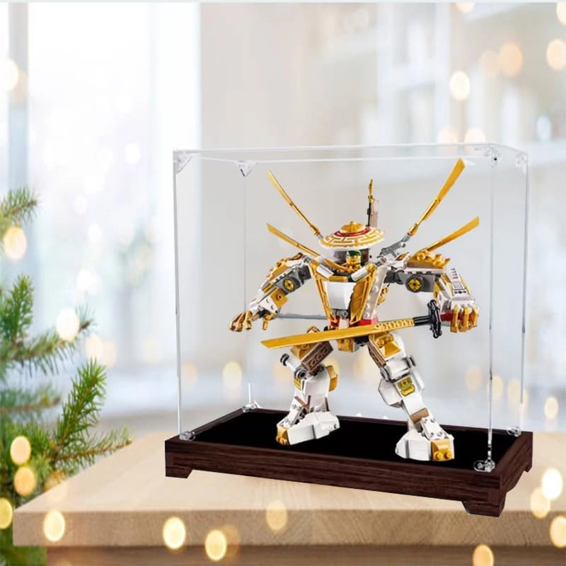 Display Case for LEGO 71702 - Acrylic Niniago Legacy Golden Mech