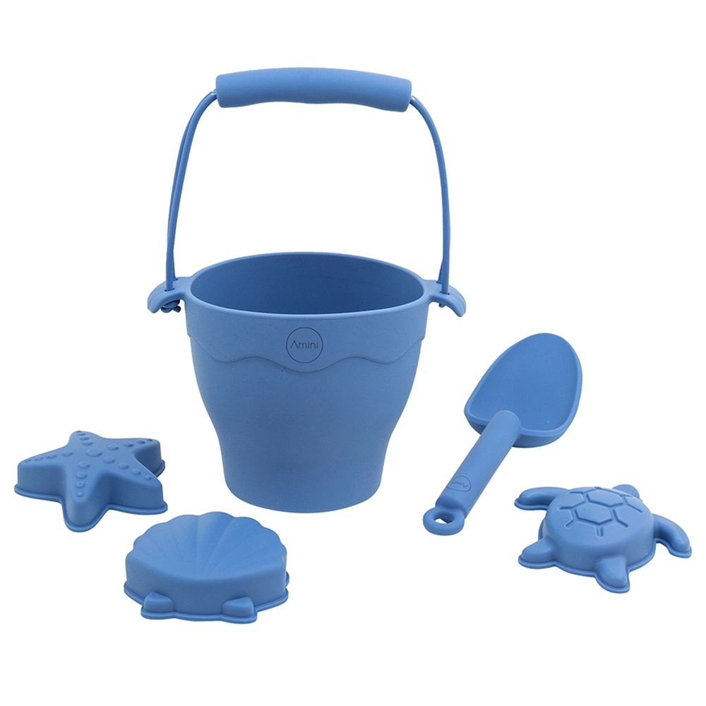 A'ish Home Beach Bucket Playset - Blue 5pcs