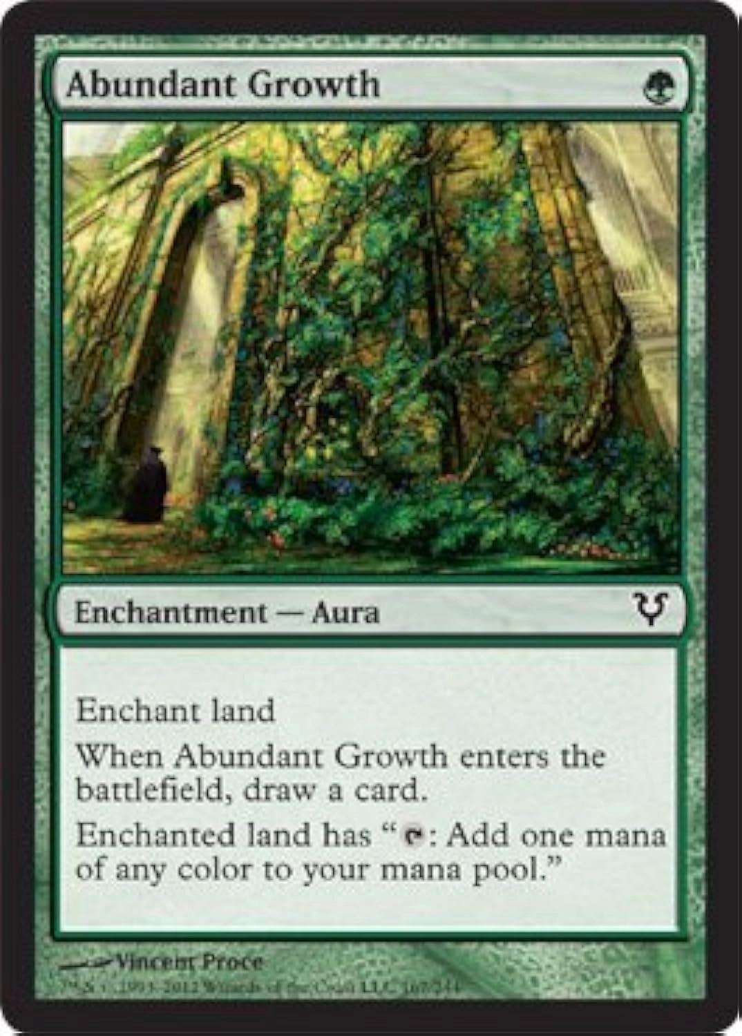 Magic: the Gathering Abundant Growth 167