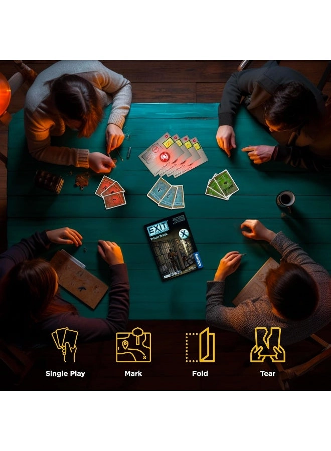 EXIT: The Game - Prison Break - 2-4 Players Ages 12+