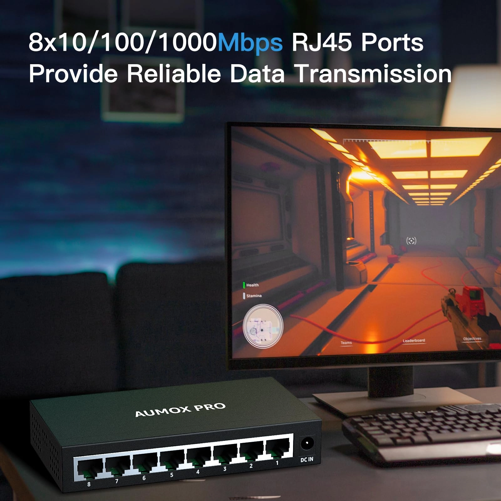 8 Port