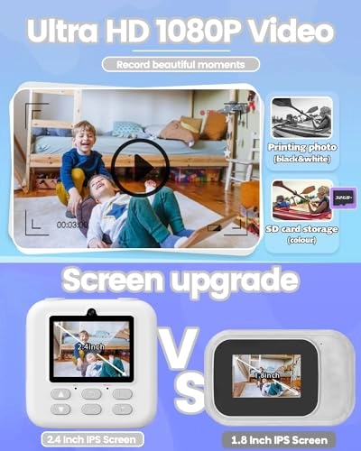 Print camera - 2.4 Inch 1080P