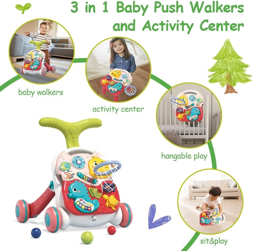 Daisy - 3-In-1 Baby Walker