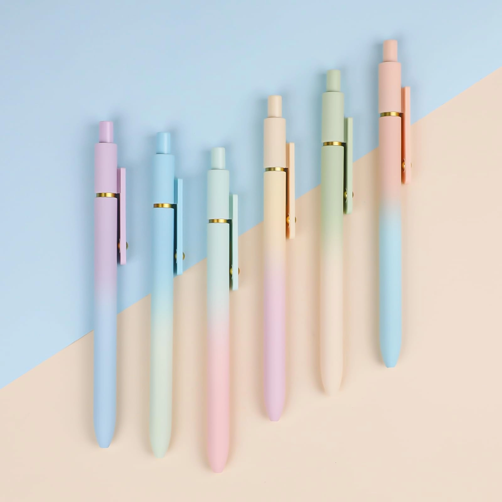 Gel Pens - 6pc 0.7mm