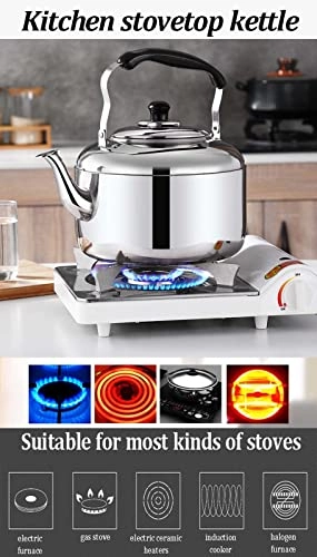 Stovetop Induction Whistling Kettle - 5L