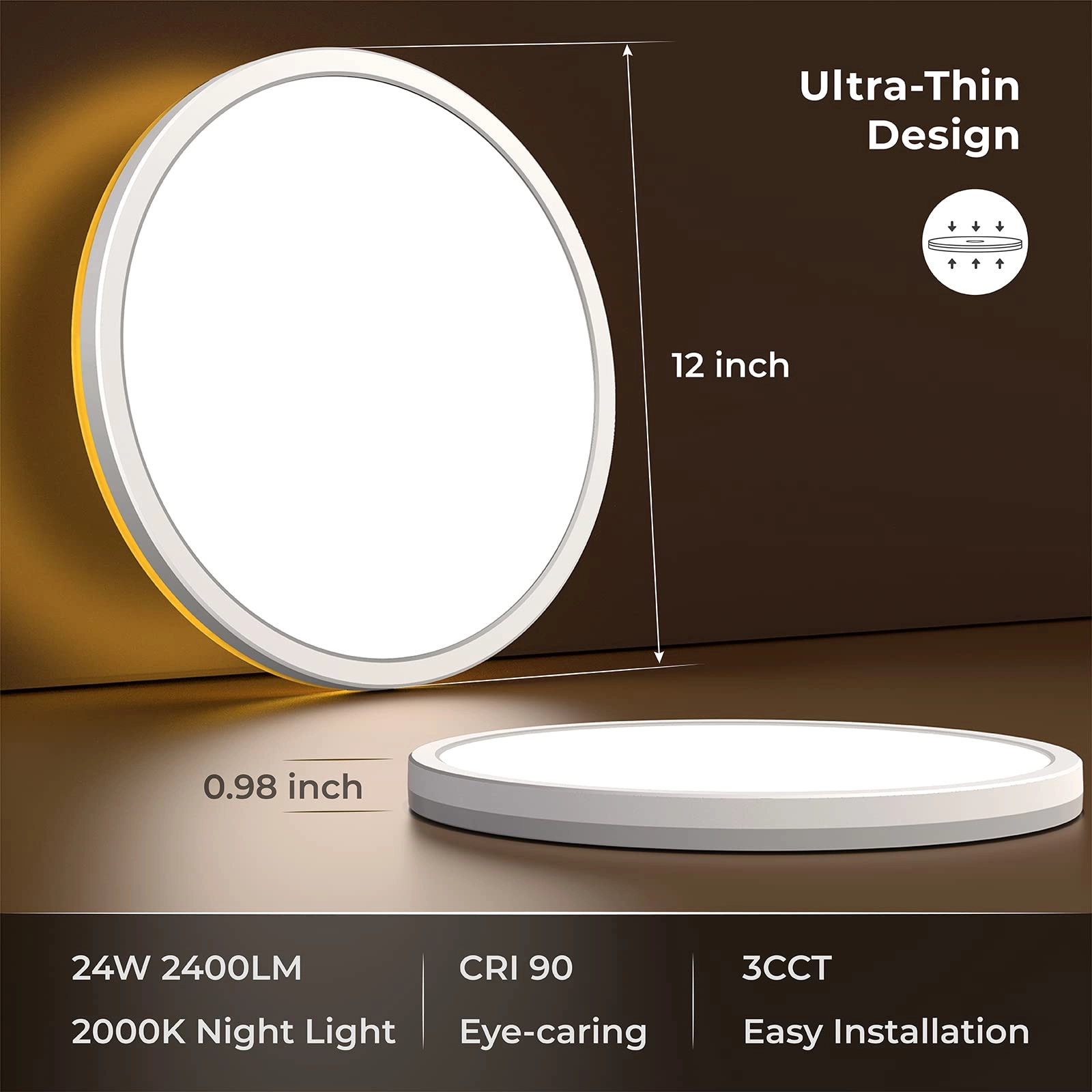 LS-CL-G2 - 3000K 4000K 5000K Dimmable