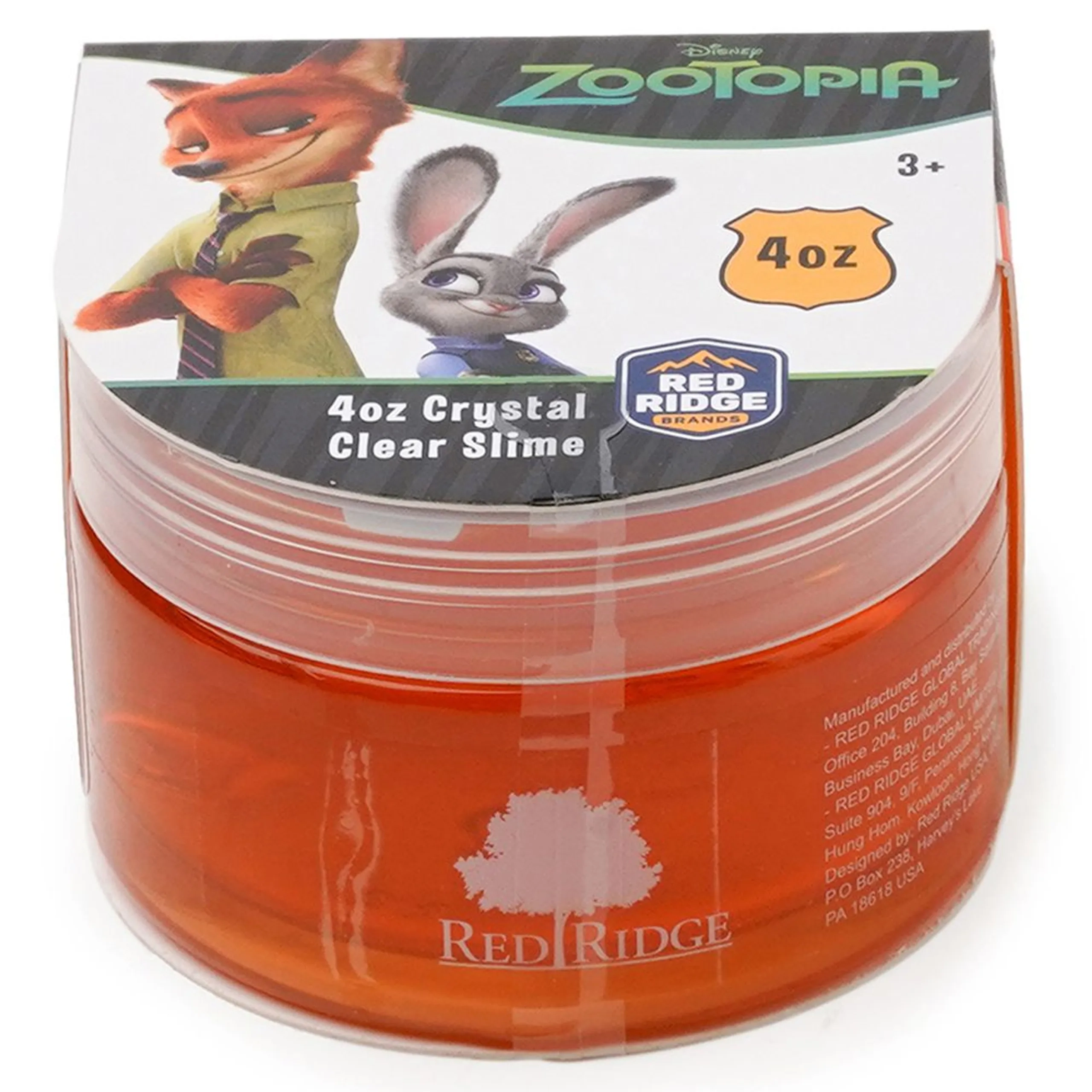 SLIME SQUAD Zootopia Crystal Clear Slime - 3+ years