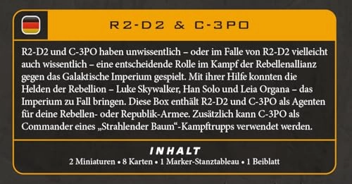 Star Wars: Legion: R2-D2 & C-3PO Operative Expansion