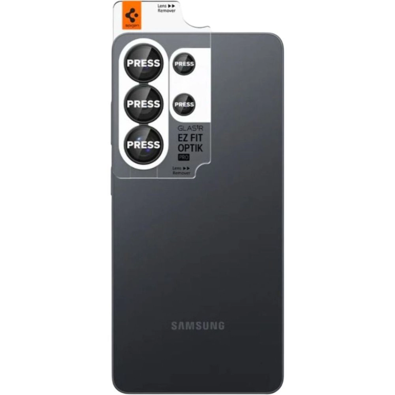 Spigen Clear Tempered Glass Camera Lens Protector for Samsung Galaxy S26 Ultra (2-Pack)