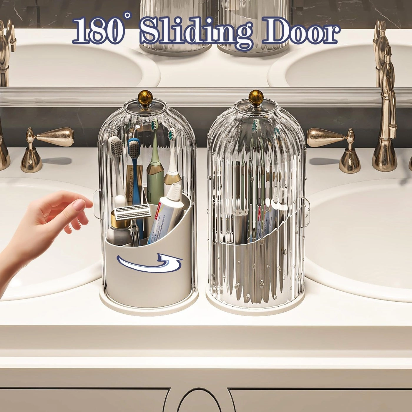 Dustproof Toothbrush Holder
