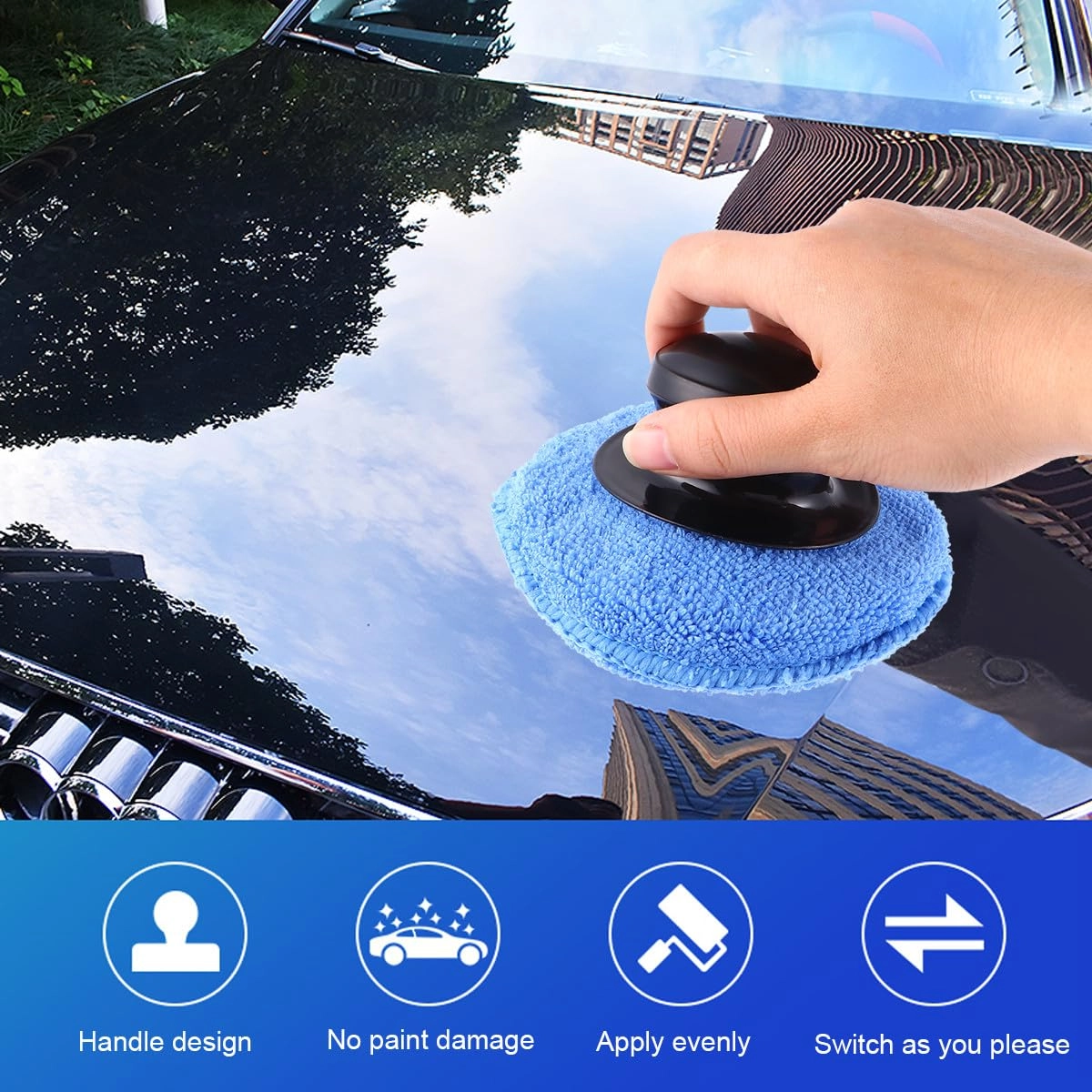 Car Waxing Sponge Pad Set