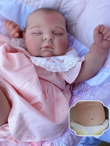 Reborn Baby Doll - 20 Inch Vinyl Girl Ages 3+