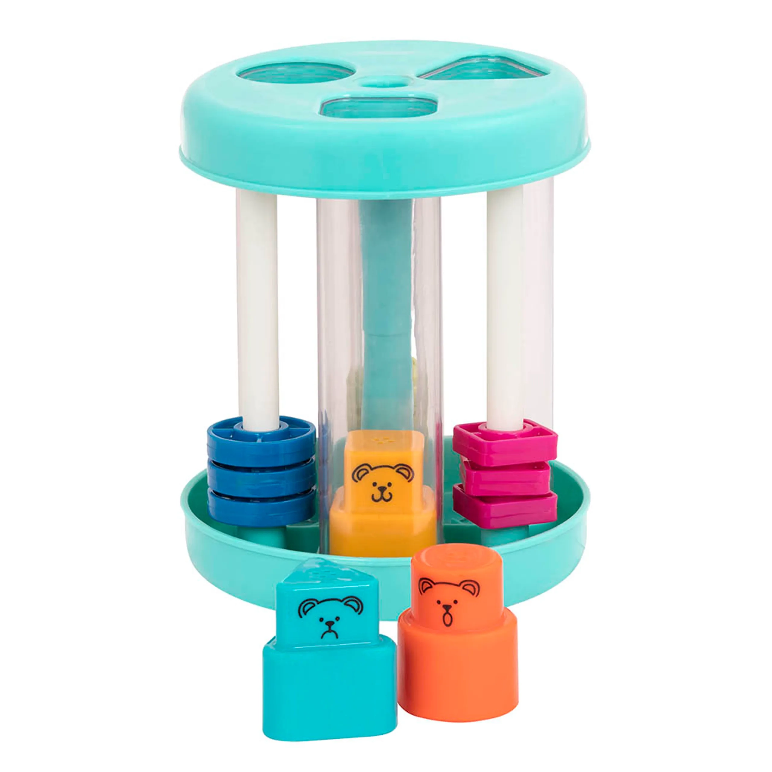 Battat Shapes And Sound Sorter - 18 Months 4pcs