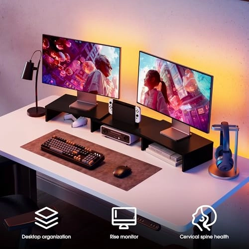 Dual Monitor Stand - two 25 to 27