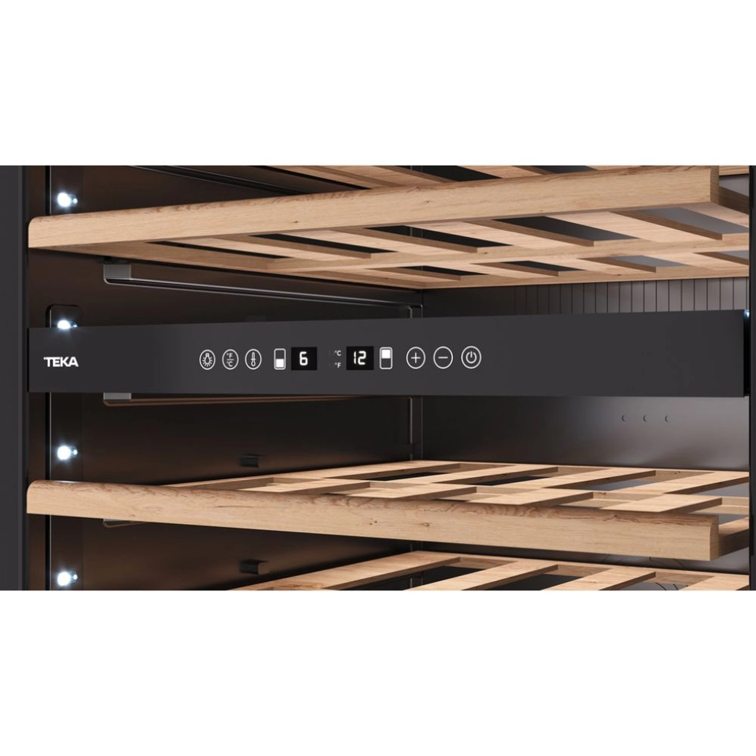 Free-Standing Wine Cooler - Dual Zone 110 bottle(s)