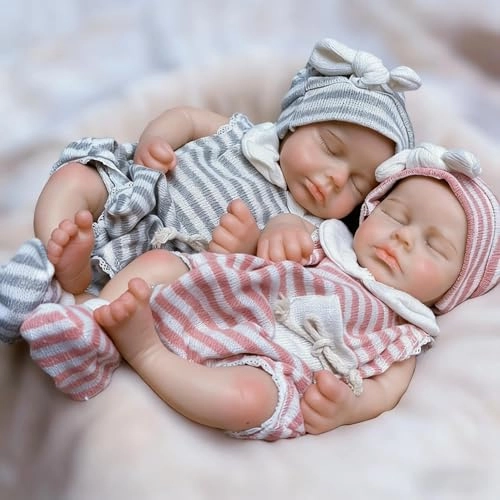 Reborn Baby Doll - 12 inch Vinyl Girl Ages 3+