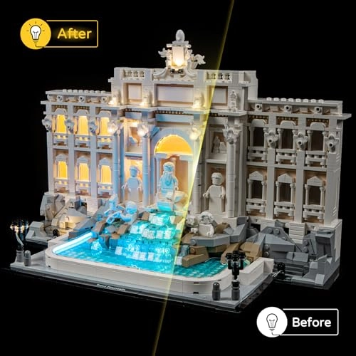 LED Light for LEGO Architecture Trevi Fountain 21062