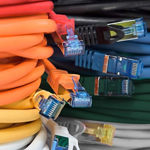 Network Cable S/FTP PIMF Cat 7 - 0.50 m