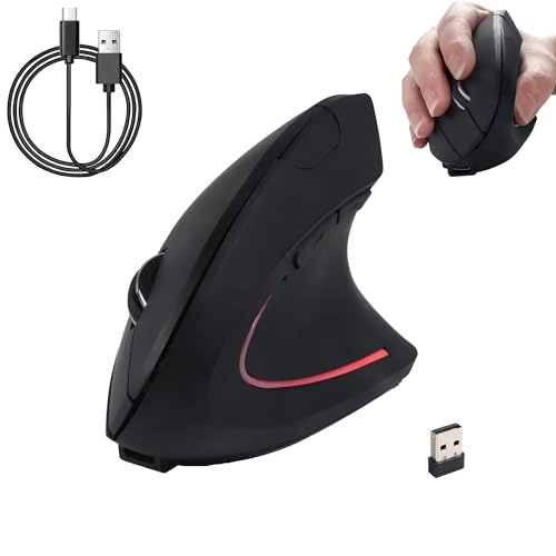 Vertical Mouse - USB+Bluetooth+Wired