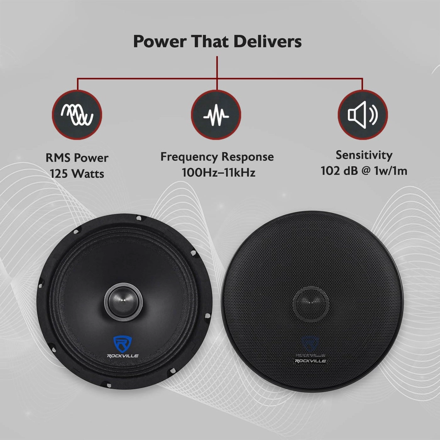 RXM88 - 8 inch midrange/midbass