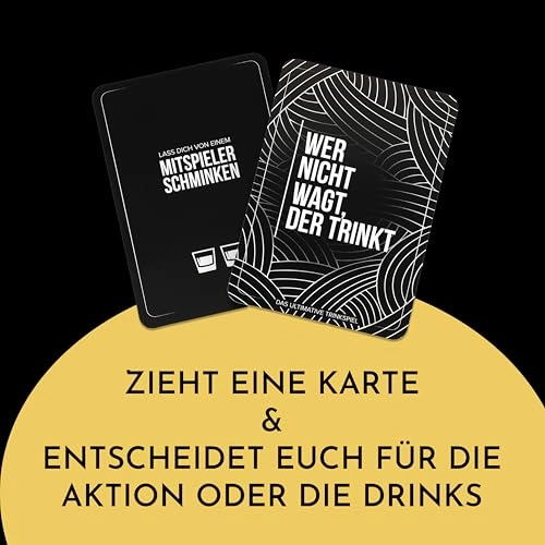 Party Game Wer Nicht dart, der trinkt - German 16 years and up 100
