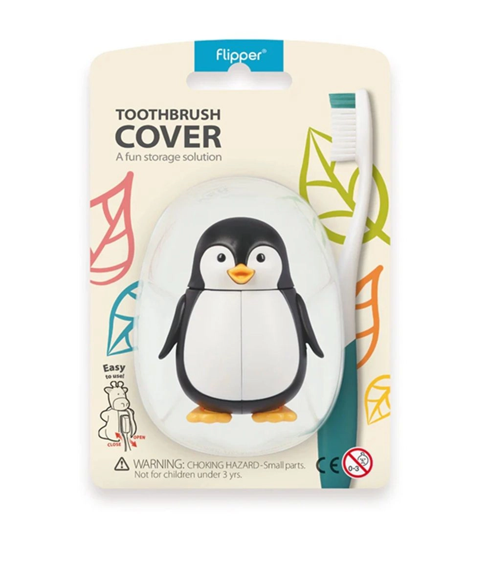 Toothbrush Cover Fun Animal - Black 3+ Bundle