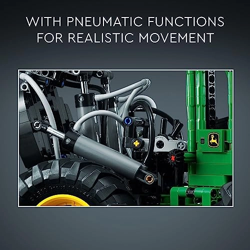 Technic John Deere 948L-II Skidder (42157) - Pneumatic functions 4-wheel drive