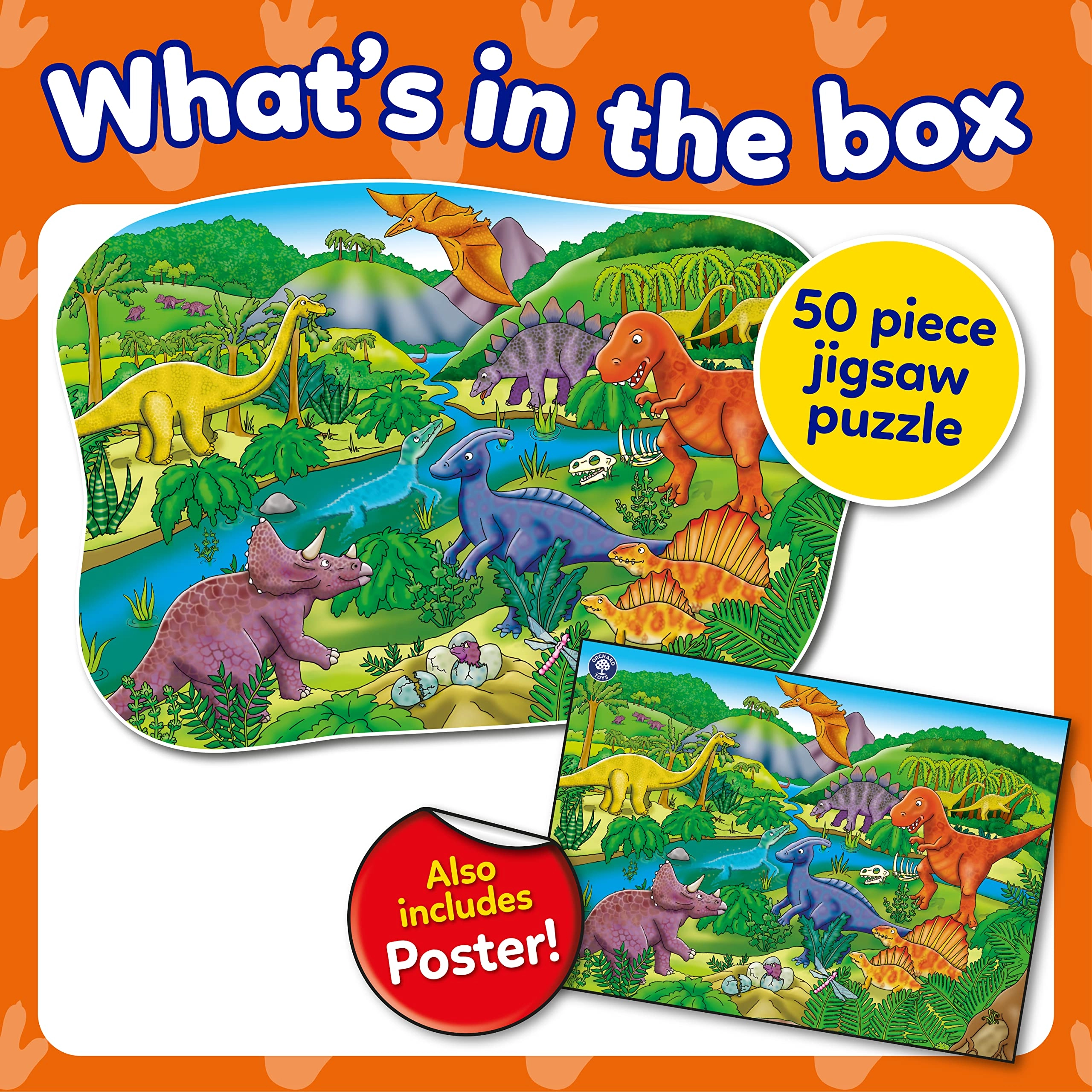 Big Dinosaurs - 4+ 50 pieces