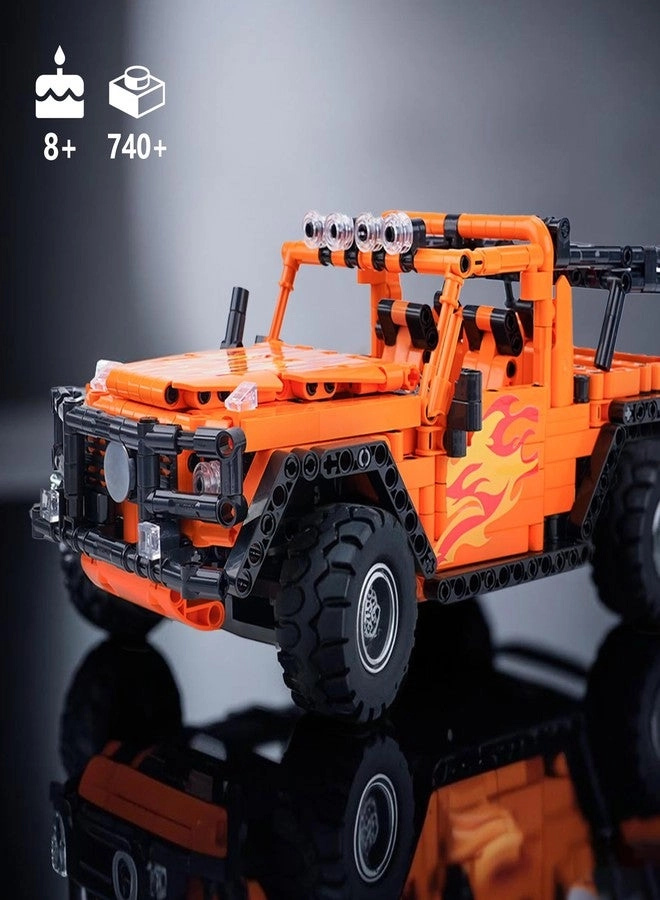 Building Car - 740+ pcs