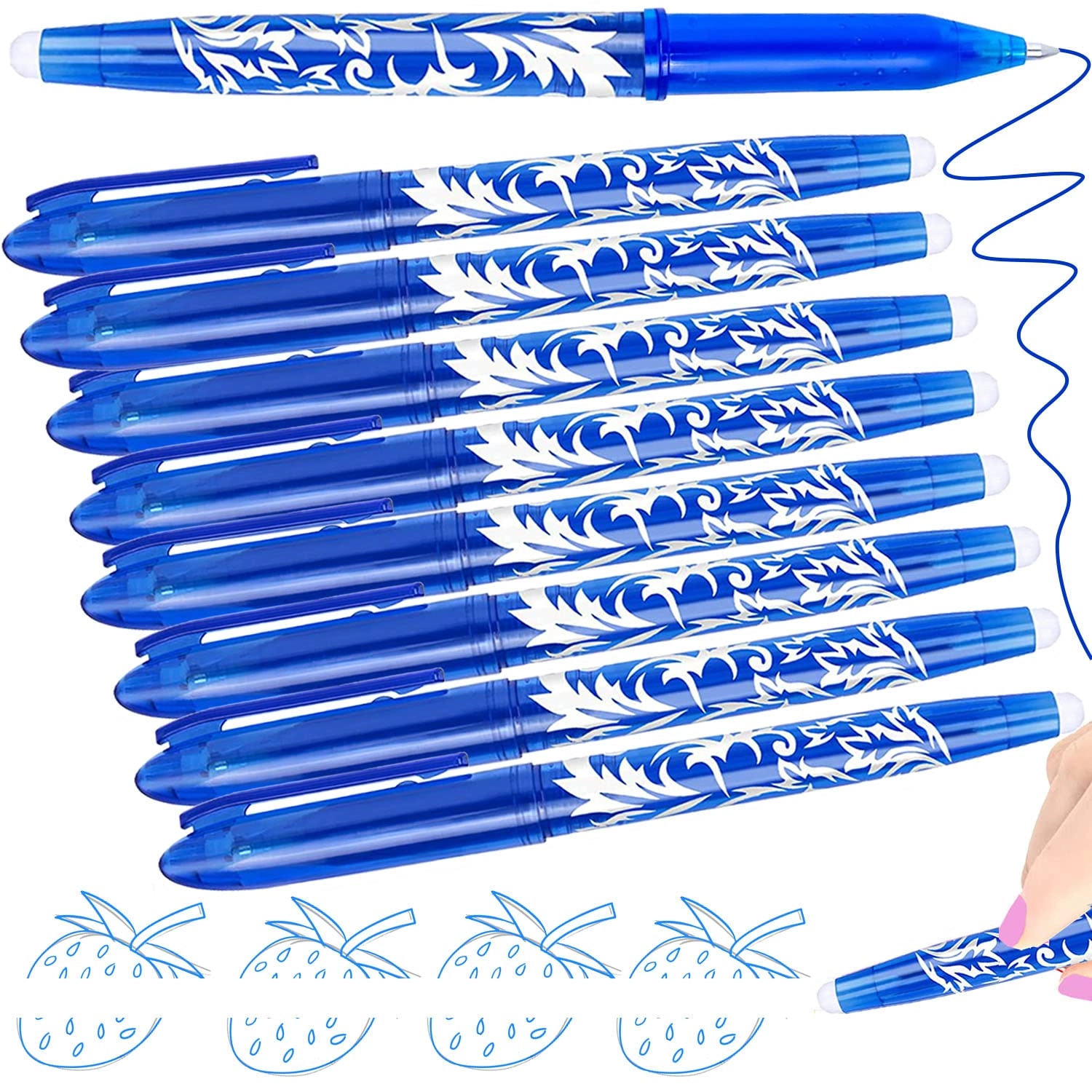 Erasable Pens - 8.0 Count 0.5mm