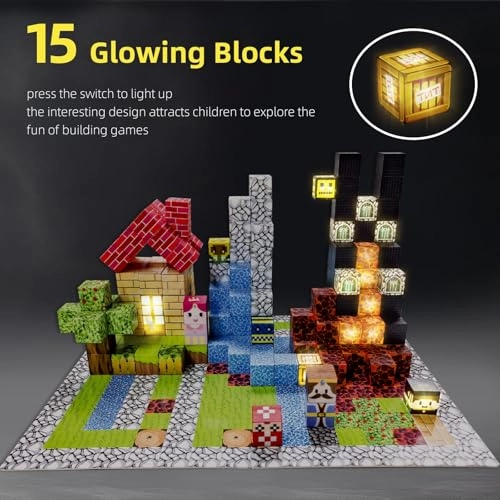 Magnet Blocks Castle - 200pcs