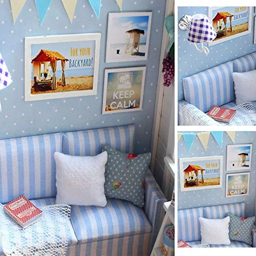 DIY Miniature Dollhouse Kit - Warm Moment 1:24