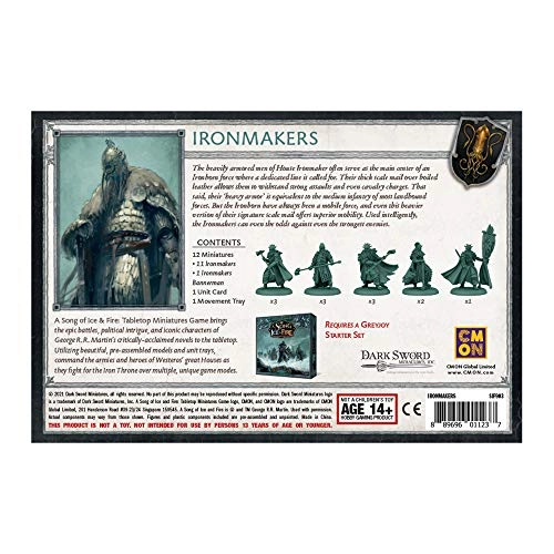 A Song of Ice and Fire: Tabletop Miniatures Game – Ironmakers